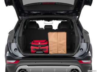 2018 lincoln mkc cargo area with stuff