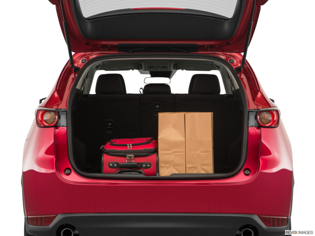 2018 mazda cx-5 cargo area with stuff