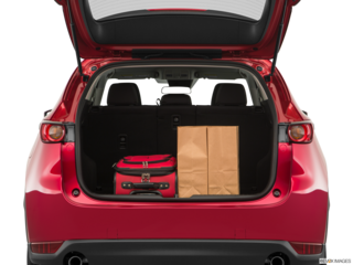 2018 mazda cx-5 cargo area with stuff