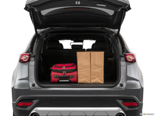 2018 mazda cx-9 cargo area with stuff