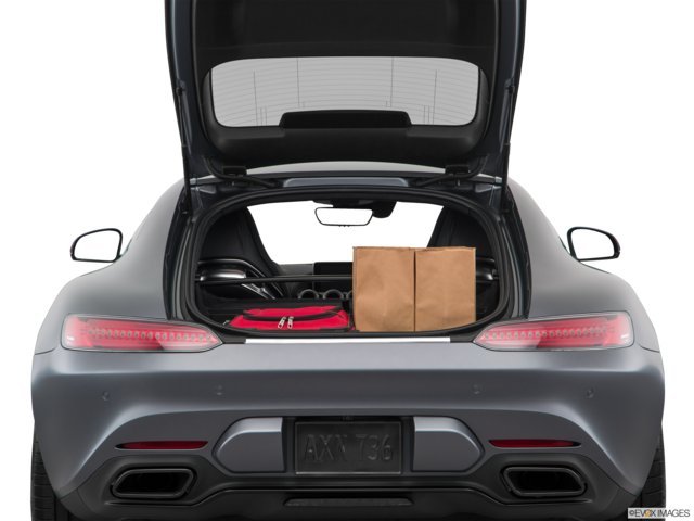 2018 mercedes-benz amg-gt cargo area with stuff