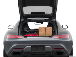 2018 mercedes-benz amg-gt cargo area with stuff