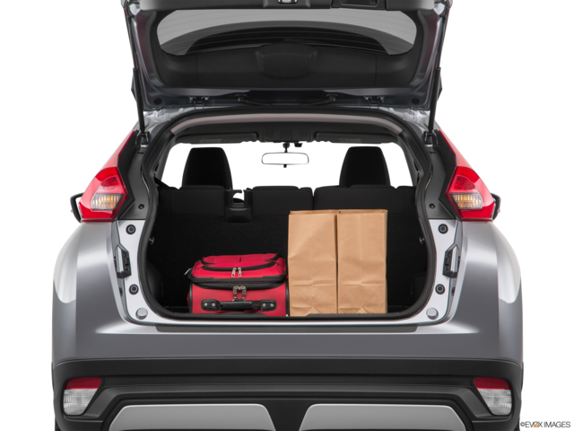 2018 mitsubishi eclipse-cross cargo area with stuff