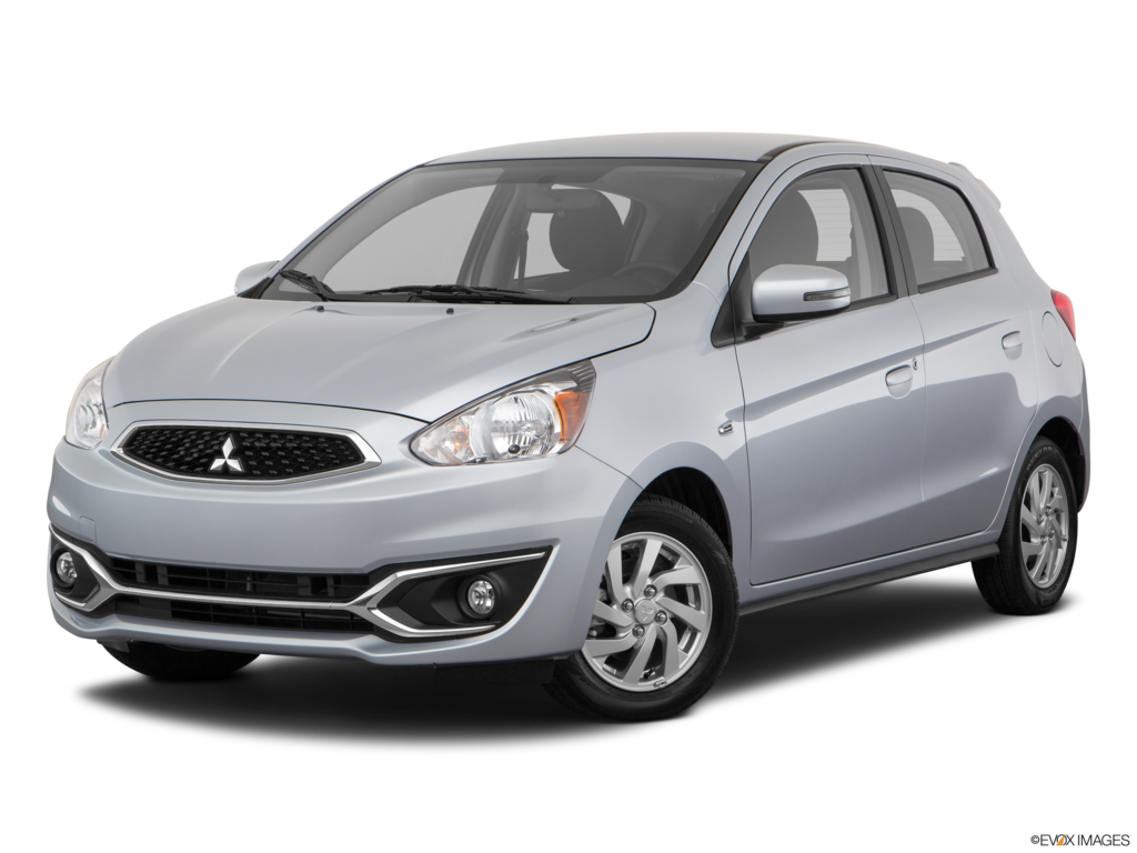 2018 mitsubishi mirage angled front