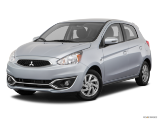 2018 mitsubishi mirage angled front