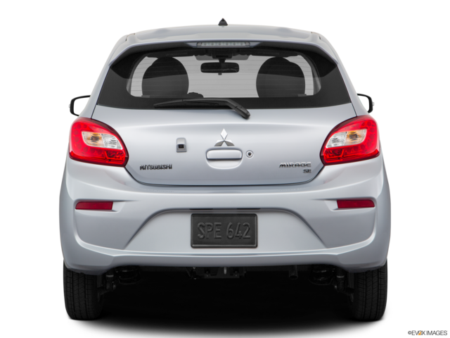 2018 mitsubishi mirage back