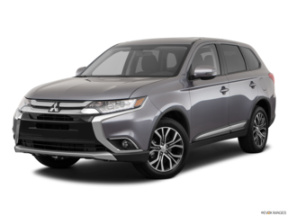 2018 mitsubishi outlander angled front