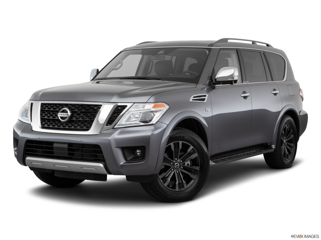2018 nissan armada angled front