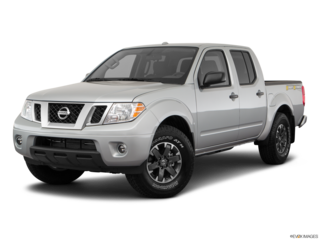 2018 nissan frontier angled front