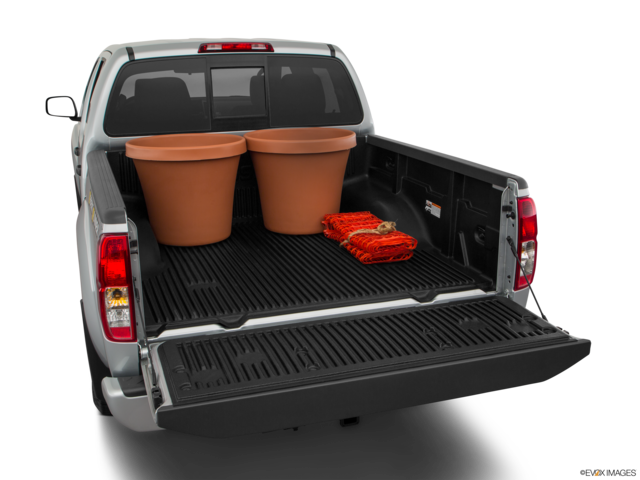 2018 nissan frontier cargo area with stuff