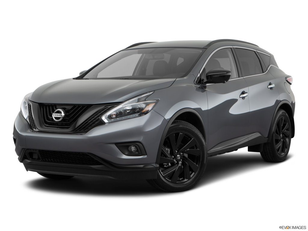 2018 nissan murano angled front