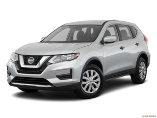 2018 nissan rogue angled front