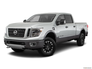 2018 nissan titan-xd angled front