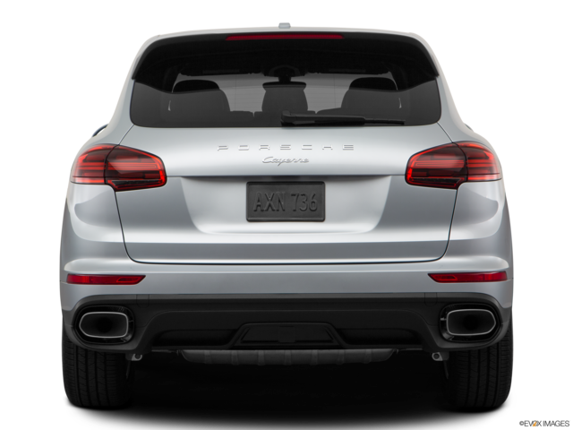 2018 porsche cayenne back