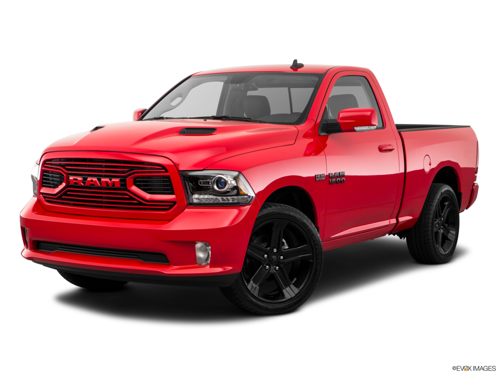 2018 ram 1500 angled front