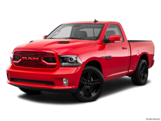 2018 ram 1500 angled front