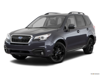 2018 subaru forester angled front