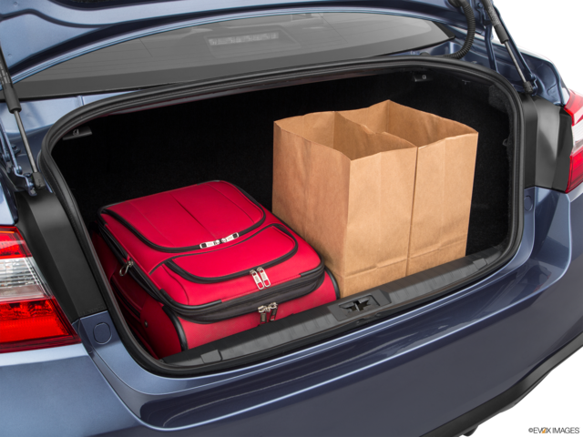 2018 subaru legacy cargo area with stuff