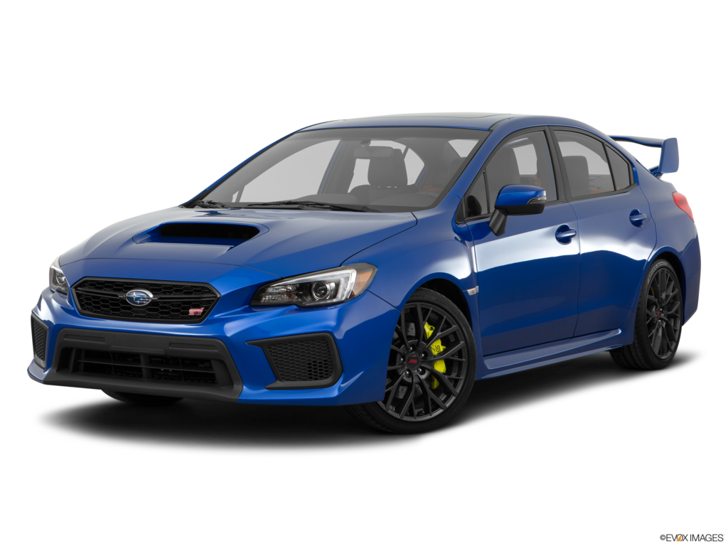 2018 subaru wrx angled front