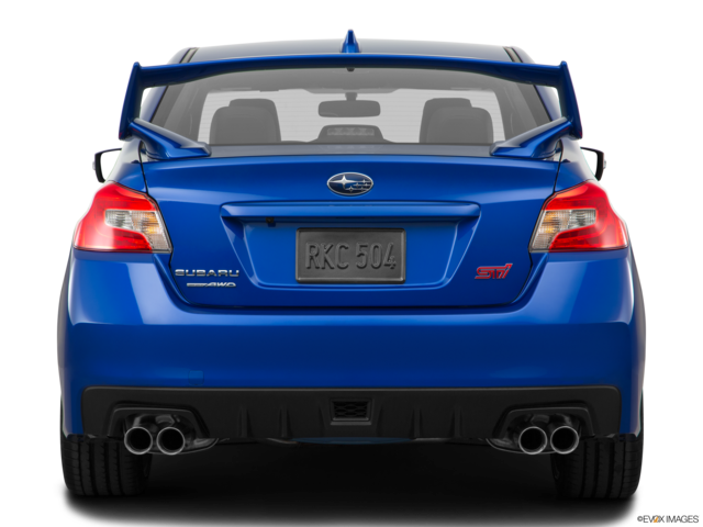2018 subaru wrx back