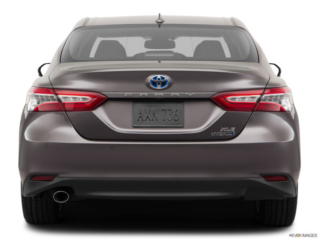 2018 toyota camry-hybrid back
