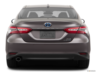 2018 toyota camry-hybrid back