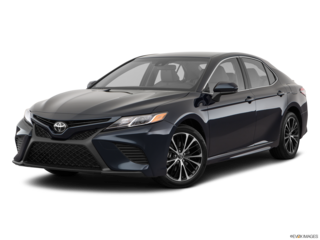 2018 toyota camry angled front