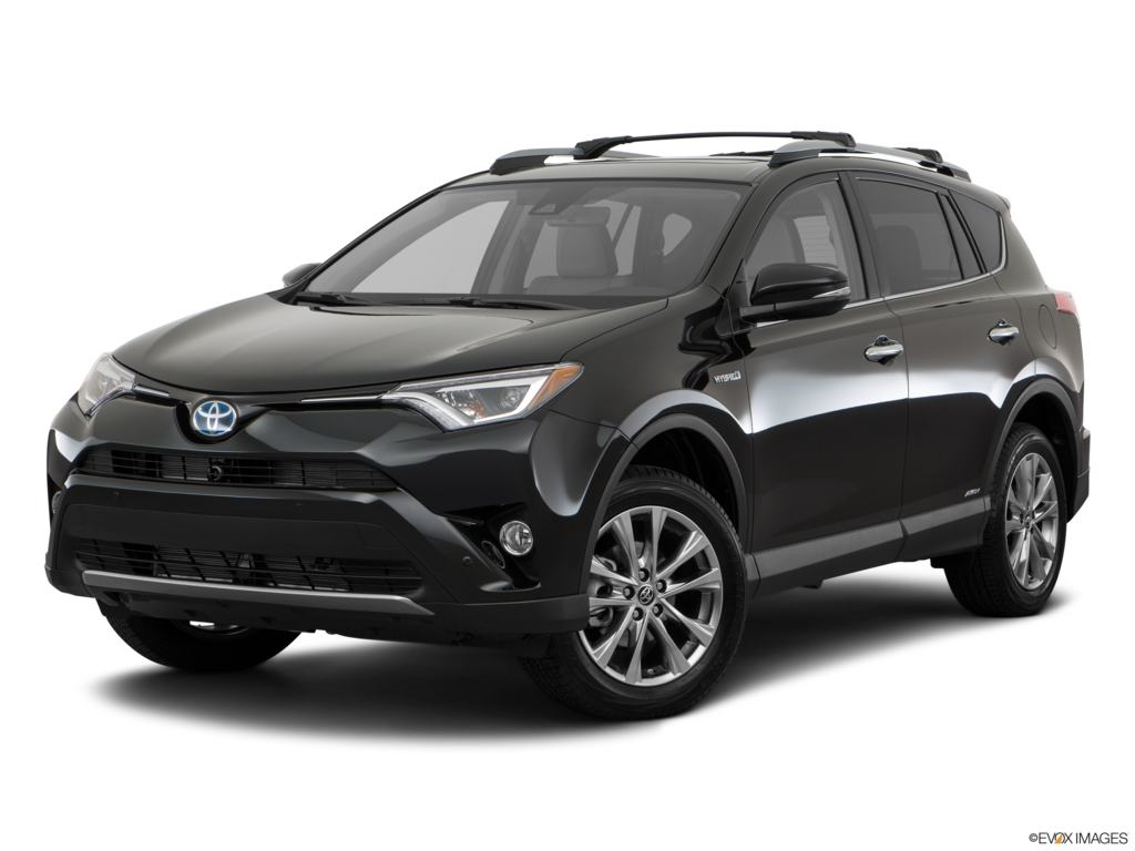 2018 toyota rav4-hybrid angled front