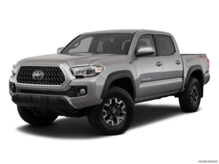 2018 toyota tacoma angled front