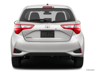 2018 toyota yaris back