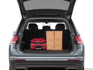 2018 volkswagen tiguan cargo area with stuff