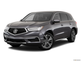 2019 acura mdx angled front