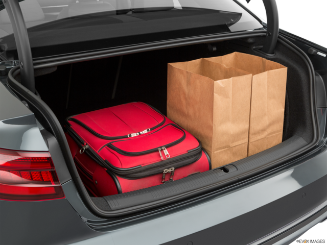 2019 audi a4 cargo area with stuff