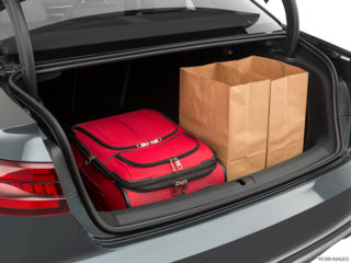 2019 audi a4 cargo area with stuff