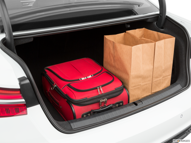 2019 audi a6 cargo area with stuff