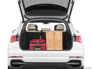 2019 audi q3 cargo area with stuff