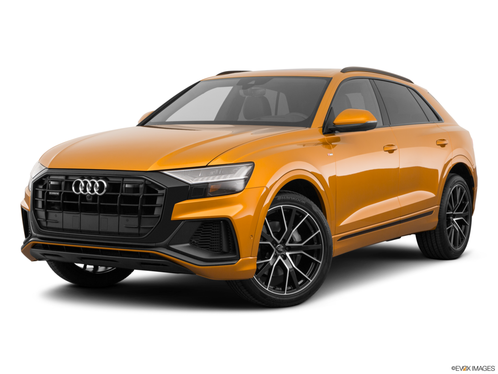 2019 audi q8 angled front