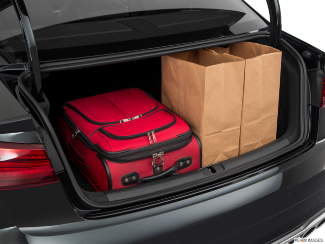 2019 audi s3 cargo area with stuff