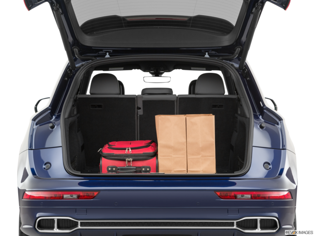 2019 audi sq5 cargo area with stuff