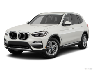 2019 bmw x3 angled front