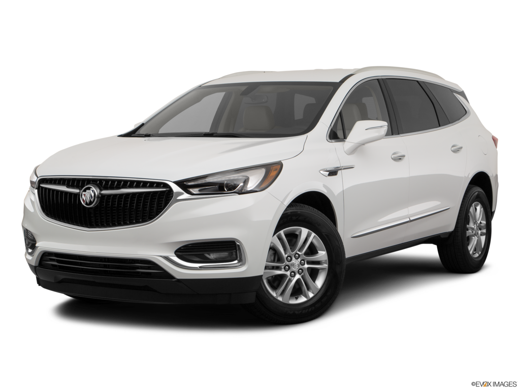 2019 buick enclave angled front