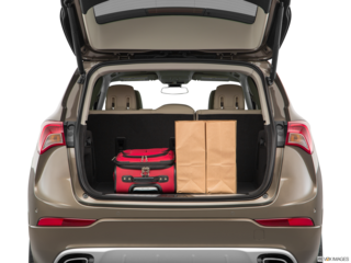 2019 buick envision cargo area with stuff