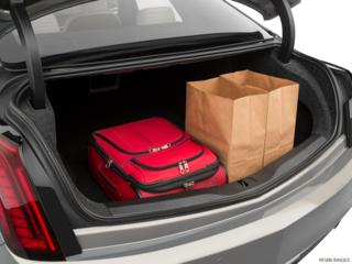 2019 cadillac ct6 cargo area with stuff