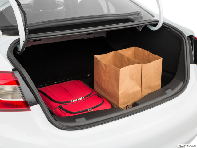 2019 chevrolet cruze cargo area with stuff