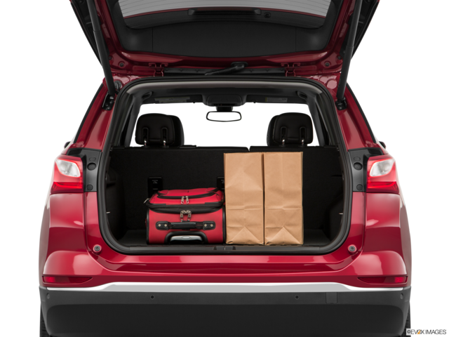 2019 chevrolet equinox cargo area with stuff