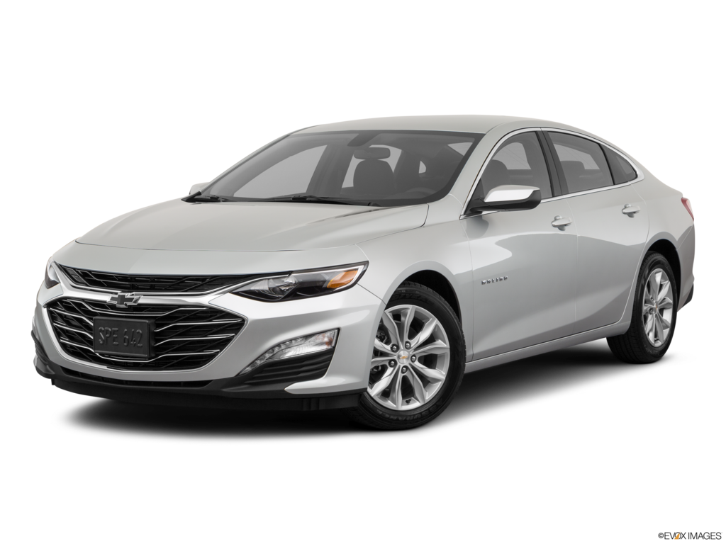 2019 chevrolet malibu angled front