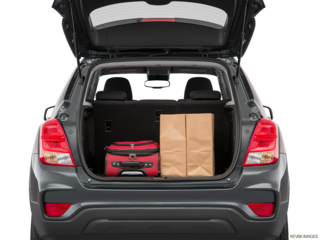 2019 chevrolet trax cargo area with stuff