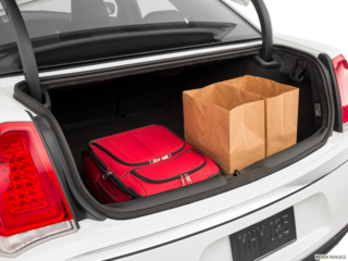 2019 chrysler 300 cargo area with stuff