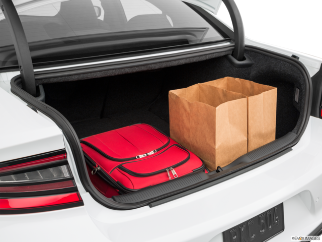 2019 dodge charger cargo area with stuff