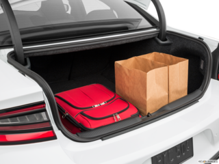 2019 dodge charger cargo area with stuff